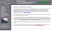 Tablet Screenshot of everlastingmemoriesinc.com